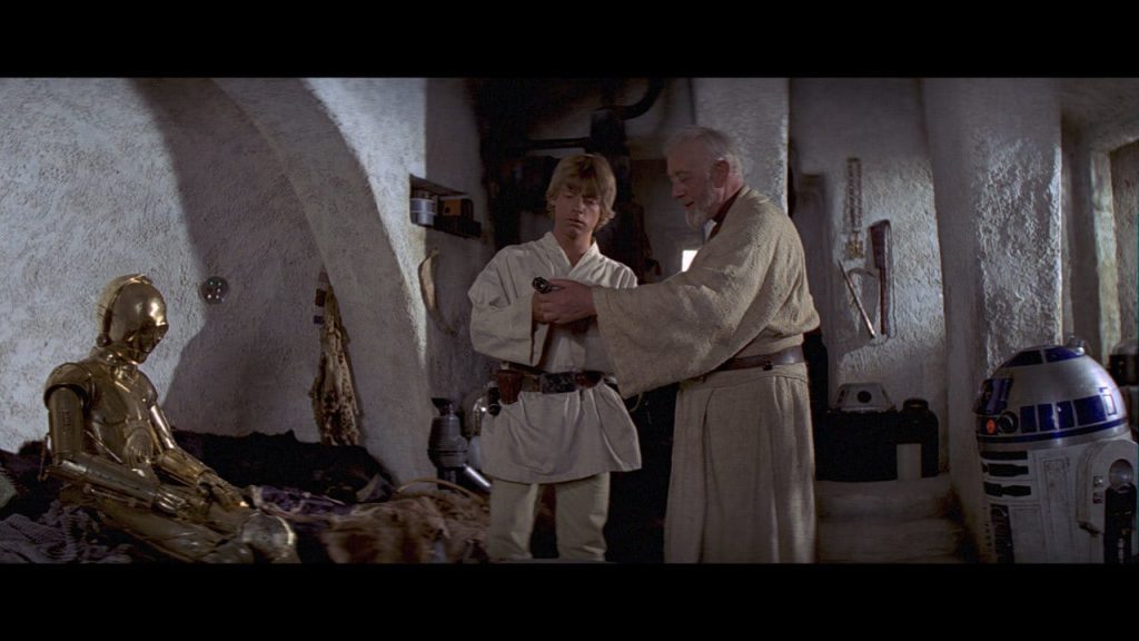 Luke Skywalker et Obi-Wan Kenobi - Star Wars